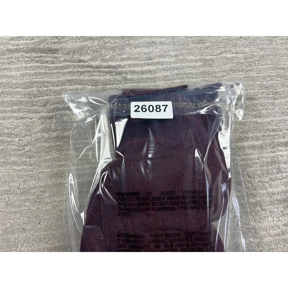 Old Navy Sweater Mens‎ Small Burgundy Crew Neck Cotton Blend Heathered Classic